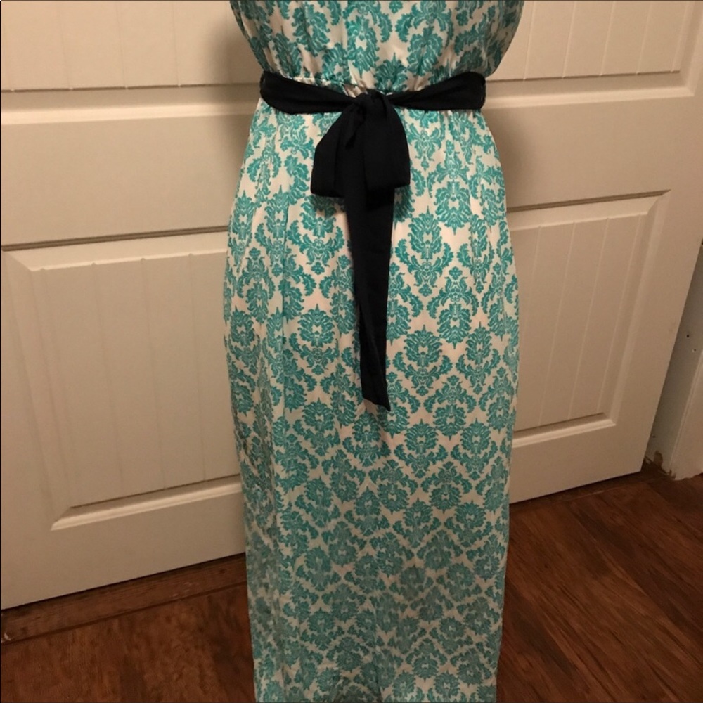 STRAPLESS MAXI DRESS - Picture 3 of 5